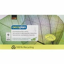 Serviettes à démaquiller Oecoplan FSC 100 pièces