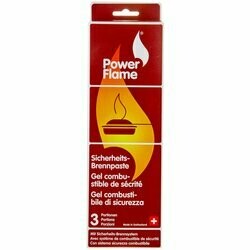 Power Flame Gel combustible 3 pièces