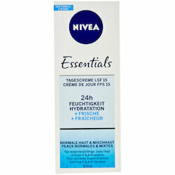 Nivea Crème de jour hydratante &amp; rafraîchissante Essentials FPS 15 50ml