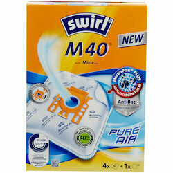 Swirl Sacs aspirateur M40 AirSpace 4 pièces