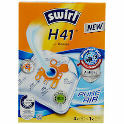 Swirl Sacs aspirateur H41 MicroPor 4 pièces