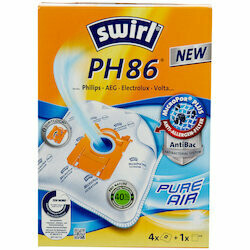 Swirl Sacs aspirateur PH86 MicroPor 4 pièces