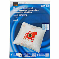 Sacs à poussière en microfibre SA+33 4 pièces