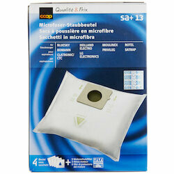 Sacs à poussière en microfibre SA+13 4 pièces