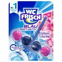 WC Frisch Boules anti-calcaire nettoyantes pour WC fraîcheur florale