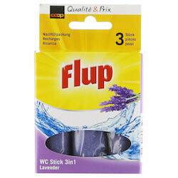 Flup Sticks nettoyants pour WC 3 en 1 lavande 3x50g