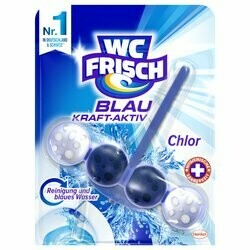 WC Fresh Boules nettoyantes de chlore bleues pour WC