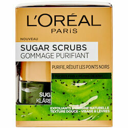 L&#39;Oréal Exfoliant sucre au kiwi pour une peau pure 50ml