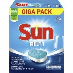 Sun Pastilles lave-vaisselle Regular 96 pièces