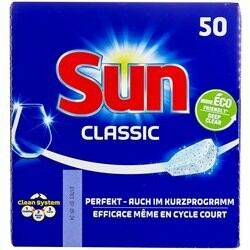 Sun Pastilles pour lave-vaisselle Classic Regular 50 pièces