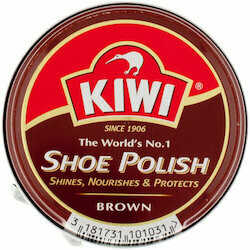 Kiwi Cirage brun pour chaussures 50ml