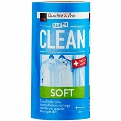 Super Clean Rouleau adhésif pour habits Soft recharge