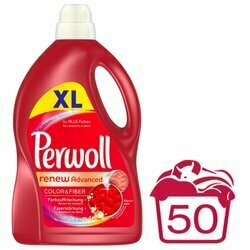 Perwoll Lessive liquide Care &amp; Refresh 50 lessives 3l