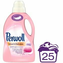 Perwoll Lessive liquide pour laine &amp; linge délicat 2x25 lessives 1.5L