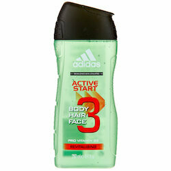 Adidas Men Gel douche Active Start 3 en 1 250ml