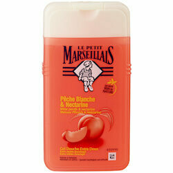 Le Petit Marseillais Crème douche à la pêche blanche &amp; nectarine 250ml