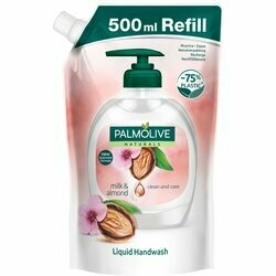 Palmolive Savon liquide au lait d&#39;amandes recharge 500ml