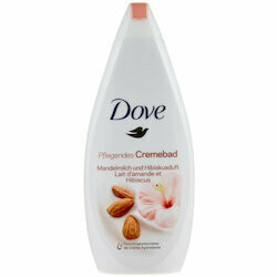 Dove Crème de bain au lait d&#39;amandes &amp; hibiscus 750ml