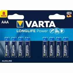 Varta Piles High Energy AAA 8 pièces