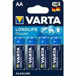 Varta Longlife Power piles AA/LR6 4 pièces