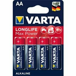 Varta Longlife Max Power piles AA/LR6 4 pièces