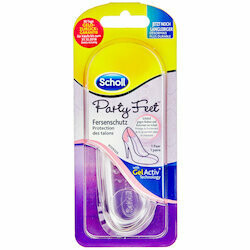 Scholl Semelles avec protection des talons en gel Party Feet 2pce