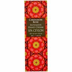 Spa Ceylon Crème pour les mains cardamome &amp; rose 25g