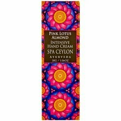 Spa Ceylon Crème pour les mains lotus rose &amp; amandes 25g