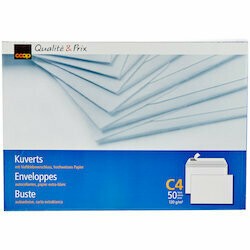 Enveloppes C4 FSC 50 pièces