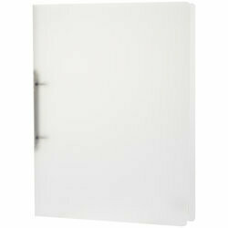 Classeur A4 2 anneaux transparent