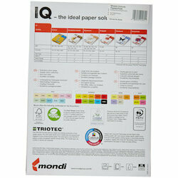 Papier à photocopier pastel A4 80g 100 feuilles