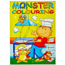 Livre à colorier de 88 pages en papier blanc avec dessins à colorier assortis