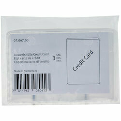 Étuis pour cartes de crédit 3 pièces