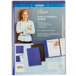 Pagna Chemise pour demande d&#39;emploi bleue Supreme (français)