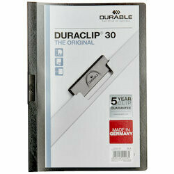 Durable Dossier Duraclip noirs
