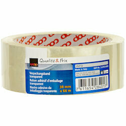 Ruban d&#39;emballage transparent 38mmx66m