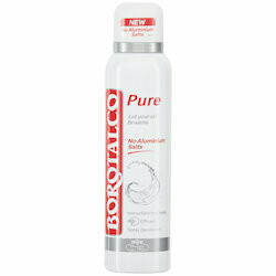 Borotalco Déodorant en spray Pure sans sel d&#39;aluminium 150ml
