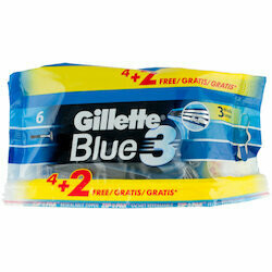 Gillette Rasoirs 3-lames Blue3 6 spièces