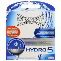 Wilkinson Lames de rasoir 5-lames Hydro5 8 piéces