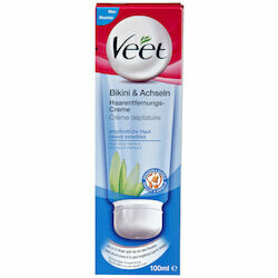 Veet Crème dépilatoire pour les aisselles &amp; bikini 100ml