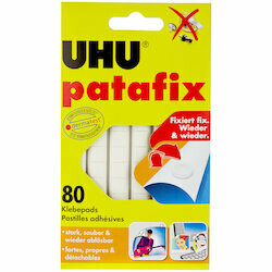 Uhu Pâte collante Patafix Pads 80 pièces