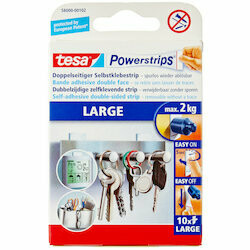 Tesa Adhésif Powerstrips gros 10 pièces