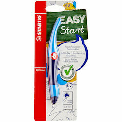 Stabilo Rollerball Easy bleu rechargeable