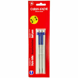 Caran d&#39;Ache 825 stylo à bille bleu 2 pièce