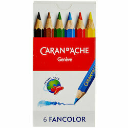 Caran d&#39;Ache Fancolor Boîte Plastique À 6 piece