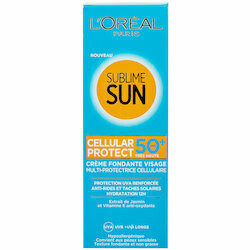 L&#39;Oréal Crème solaire pour le visage Sublime Sun Cellular FPS 50 75ml
