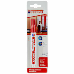 Edding Marqueur permanent rouge 3000