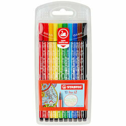 Stabilo Stylos feutres 68 10 pièces