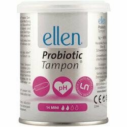 Ellen Mini tampons probiotique 14 pièces