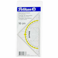 Pelikan Triangle de géométrie transparent 16cm